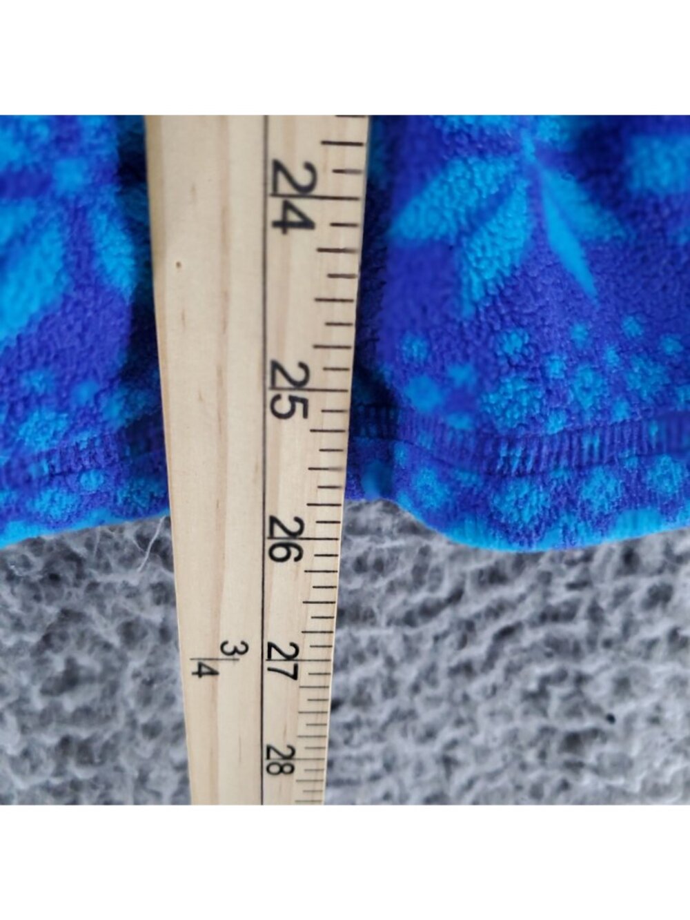 Old Navy Jacket Womens Large Blue Fleece Full Zip - Picture 4 of 8